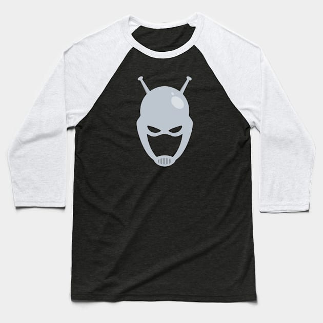 Ant-Man Helmet Baseball T-Shirt by Minimalist Heroes